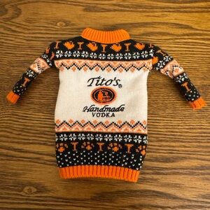 Tito's Vodka Dog Sweater EUC